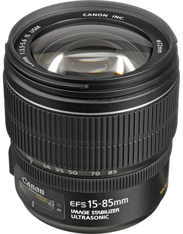 Alt view image 7 of 7 - Canon EF-S 15-85mm f/3.5-5.6 IS USM Lens with 64GB Extreme Pro Card + More