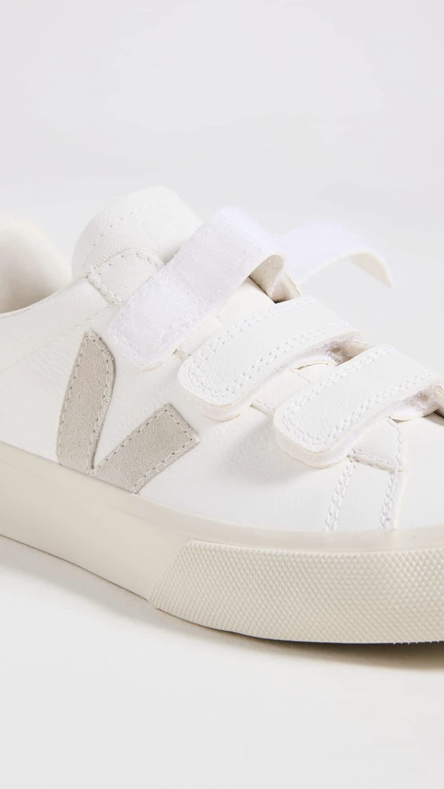 Alt view image 4 of 4 - Veja Women's Recife Logo Sneakers, Extra White Natural, 10 Medium US