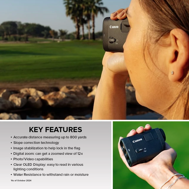 Alt view image 17 of 18 - Canon PowerShot Golf Laser Rangefinder