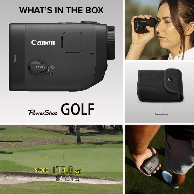 Alt view image 18 of 18 - Canon PowerShot Golf Laser Rangefinder