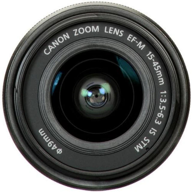 Alt view image 6 of 6 - Canon EF-M 15-45mm f/3.5-6.3 IS STM Zoom Lens (Graphite) (0572C002) - Bundle