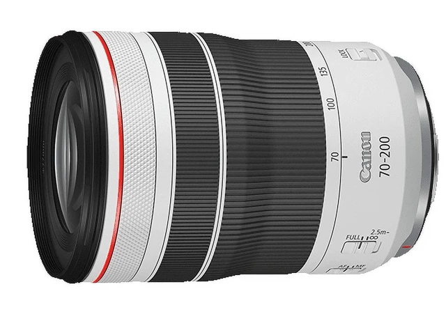 Alt view image 6 of 6 - Canon RF70-200mm F4 L is USM Lens, Telephoto Zoom Lens, Compatible with EOS R Series Mirrorless Cameras, White