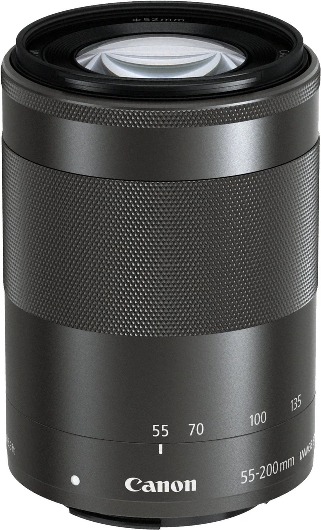 Alt view image 5 of 5 - Canon EF-M 55-200mm f/4.5-6.3 IS STM Lens (Black)