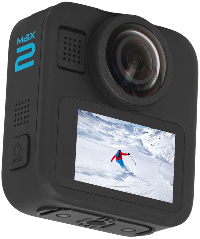 Alt view image 7 of 7 - GoPro MAX2 360 Waterproof Action Camera + Accessory Kit + 64GB Memory Card