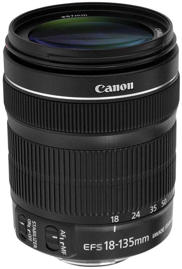 Alt view image 4 of 5 - Canon EF-S 18-135mm f/3.5-5.6 IS STM Lens with 64GB Extreme Pro Card + More