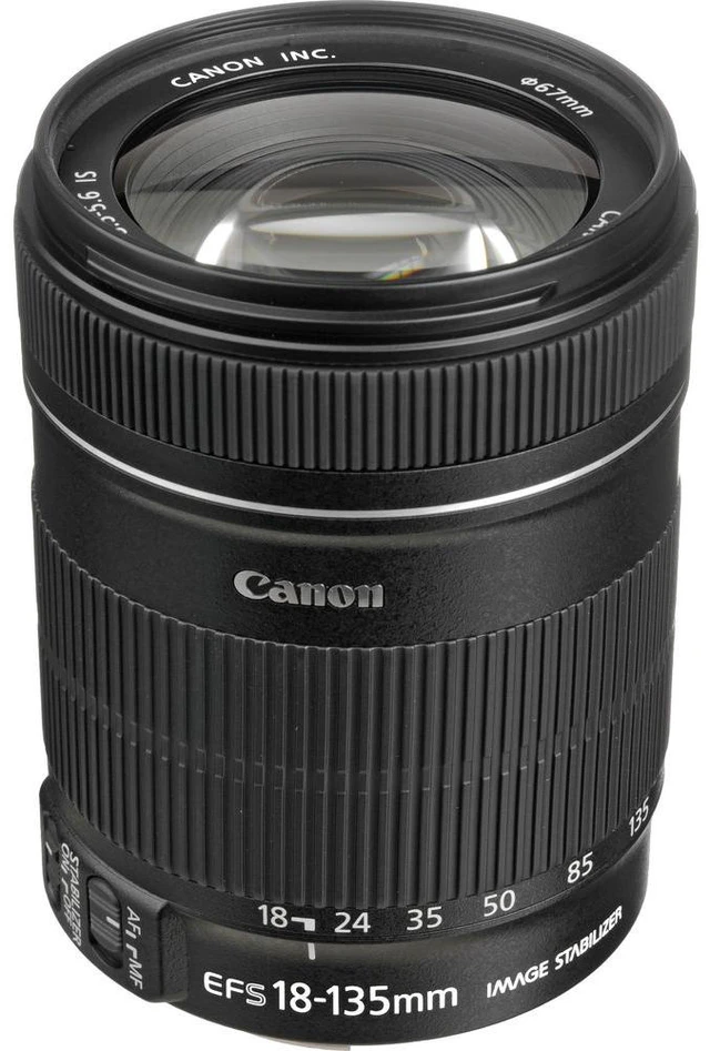 Alt view image 7 of 7 - Canon EF-S 18-135mm f/3.5-5.6 IS Lens with 64GB Extreme Pro Card + More