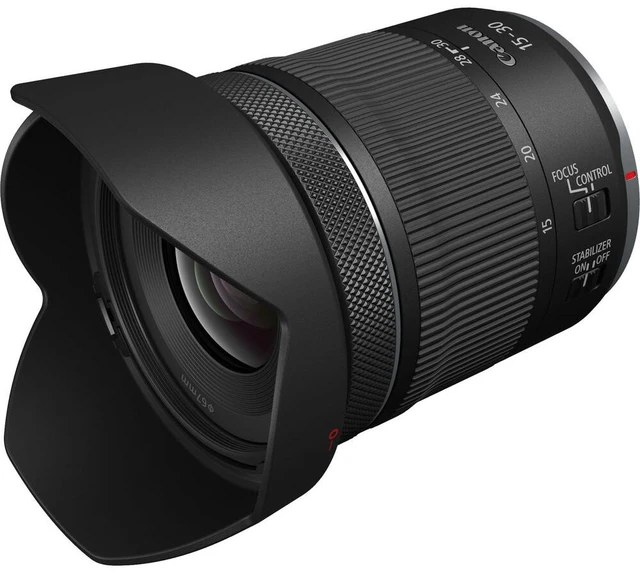 Alt view image 6 of 7 - Canon RF 15-30mm f/4.5-6.3 IS STM Lens with Filter kit + Cleaning Kit + More