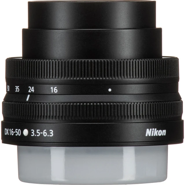 Alt view image 5 of 7 - Nikon NIKKOR Z DX 16-50mm f/3.5-6.3 VR Lens (20084) + Filter Kit + Cap Keeper Bundle (International Version)