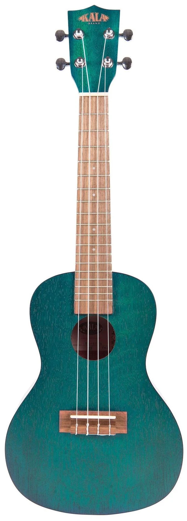 Alt view image 6 of 6 - Kala Brand Music Co. Blue Exotic Mahogany, 4-String Ukulele, Right-Handed, Concert (KA-CEMB)