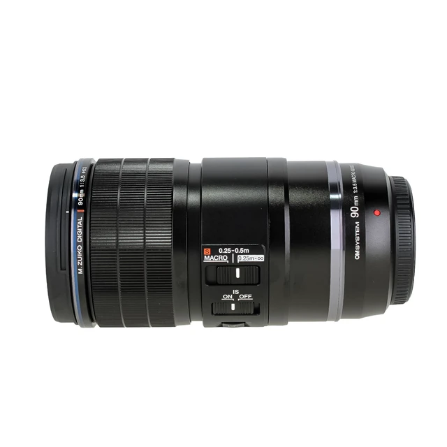 Alt view image 6 of 6 - Olympus OM SYSTEM M.Zuiko Digital ED 90mm f/3.5 Macro IS PRO Lens Bundle