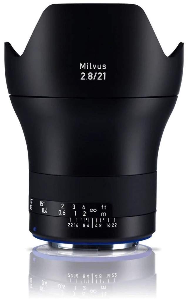 Alt view image 5 of 5 - Zeiss 21mm f/2.8 Milvus ZE Lens for Canon EOS DSLR Cameras #2096-549