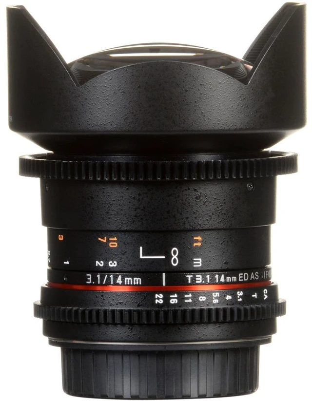 Alt view image 6 of 7 - Samyang SYDS14M-S VDSLR II A mount 14mm T3.1 Wide-Angle Cine Lens for Sony Alpha Cameras