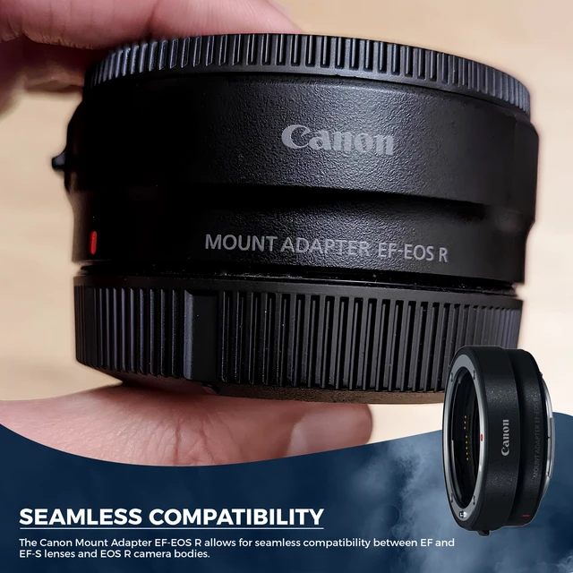 Alt view image 7 of 7 - Canon Mount Adapter EF-EOS R International Model