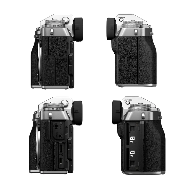 Alt view image 6 of 7 - FUJIFILM X-T5 Mirrorless Camera Silver Bundle
