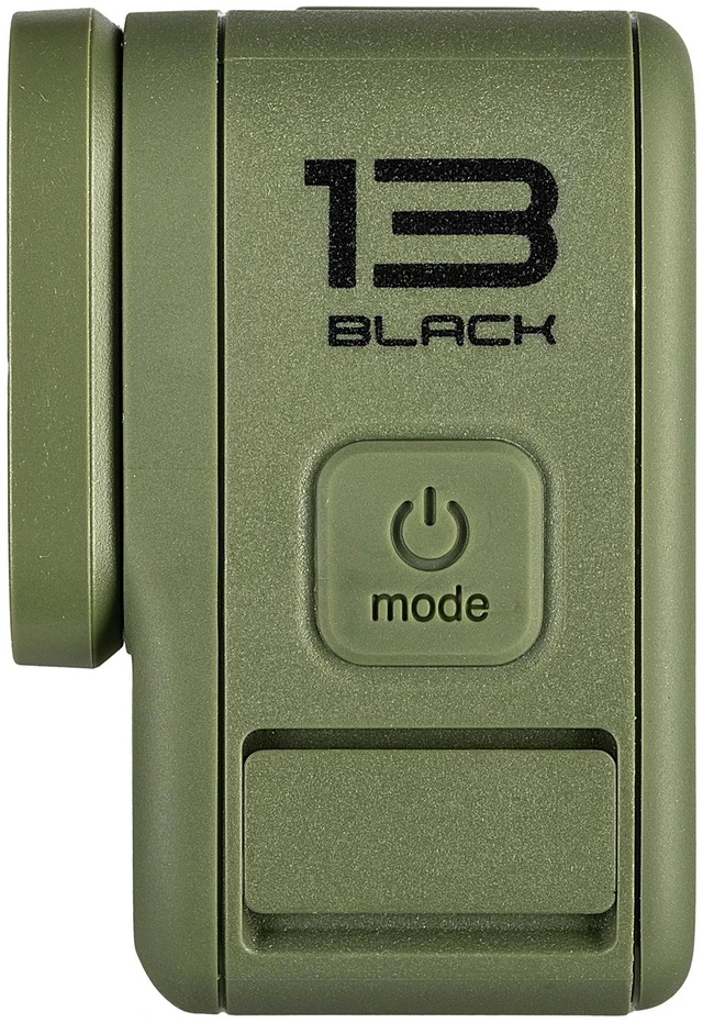 Alt view image 5 of 7 - GoPro HERO13 Black in Forest Green (Limited Edition) - Waterproof Action Camera with 5.3K60 Video, 27MP Photo + Compatability with HB-Series Lenses