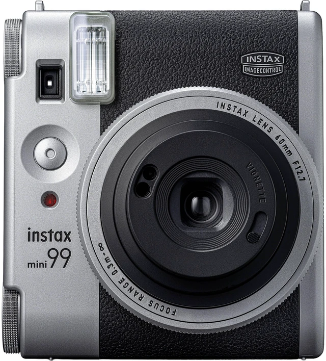 Alt view image 5 of 7 - Fujifilm INSTAX MINI 99 Instant Film Camera + Case (Silver) Bundle