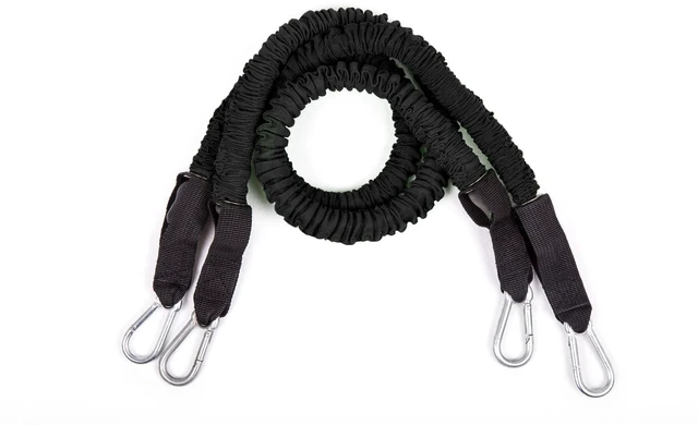 Alt view image 6 of 6 - BodyBoss Resistance Bands - Custom Resistance Bands for Total Body Workouts (Black) Bundle