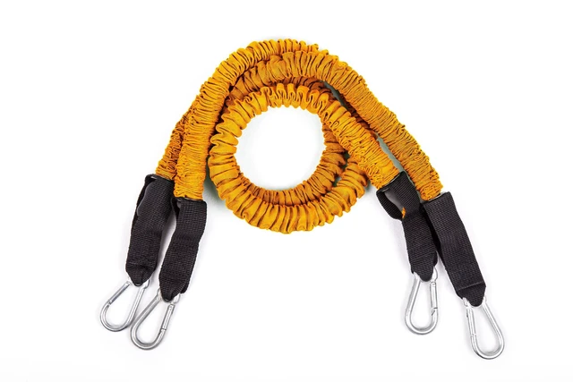 Alt view image 6 of 6 - BodyBoss Resistance Bands - Custom Resistance Bands for Total Body Workouts (Gold) Bundle