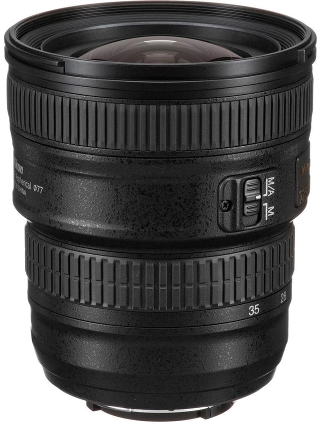 Alt view image 6 of 7 - Nikon AF-S NIKKOR 18-35mm f/3.5-4.5G ED Lens (2207) + Filter Kit + Cap Keeper - Bundle