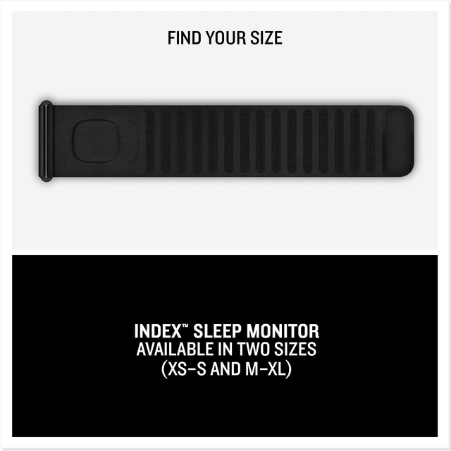 Alt view image 5 of 5 - Garmin Index Sleep Monitor, Smart Sleep Band with Advanced Sleep Tracking and Recovery Metrics, S-M