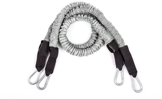 Alt view image 6 of 6 - BodyBoss Resistance Bands - Custom Resistance Bands for Total Body Workouts (Silver) Bundle