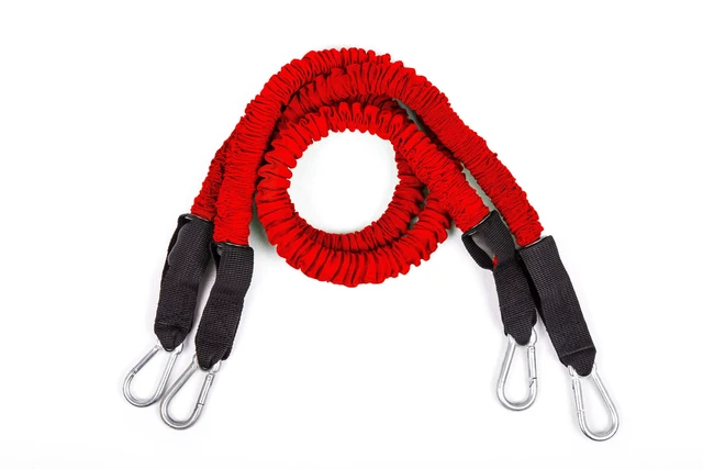 Alt view image 6 of 6 - BodyBoss Resistance Bands - Custom Resistance Bands for Total Body Workouts (Red) Bundle