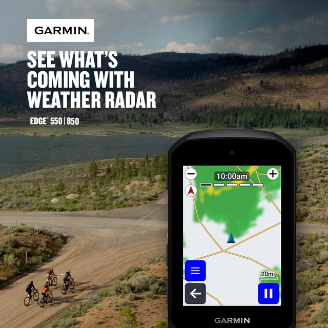 Alt view image 5 of 7 - Garmin Edge 550, Compact GPS Cycling Computer Bundle With P-Bank + More