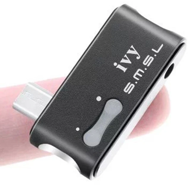 Alt view image 5 of 6 - SMSL IVY DAC MINI Portable Audio Digital to Analog Converter, AMP Headphones Amplifier USB Input Support OTG only for Android Cellphones Black