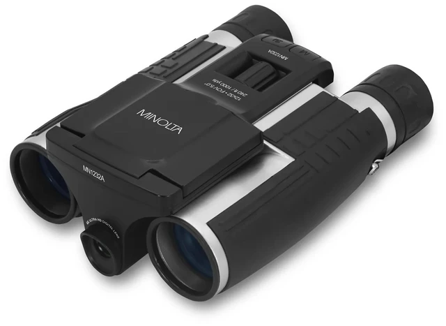 Alt view image 6 of 7 - MINOLTA MN1232A 12x32 Digital Binoculars w/4K UHD Camera