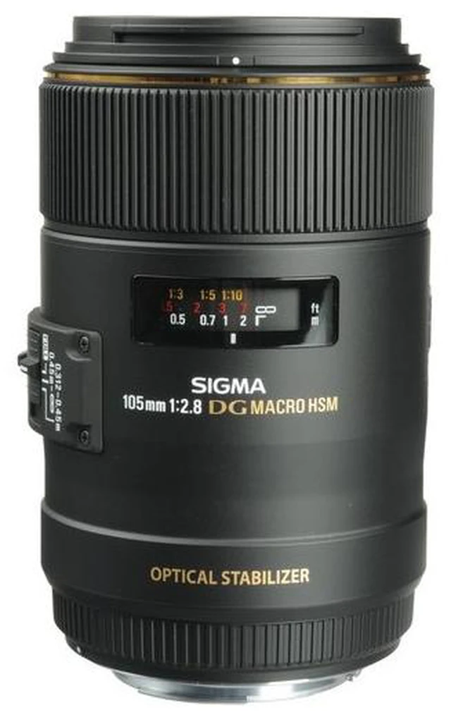 Alt view image 6 of 6 - Sigma 105mm f/2.8 EX DG OS HSM Macro Lens for Canon EF