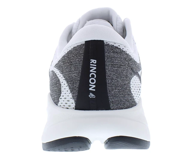 Alt view image 4 of 5 - Hoka Men's Rincon 4 White/Black 8 Medium