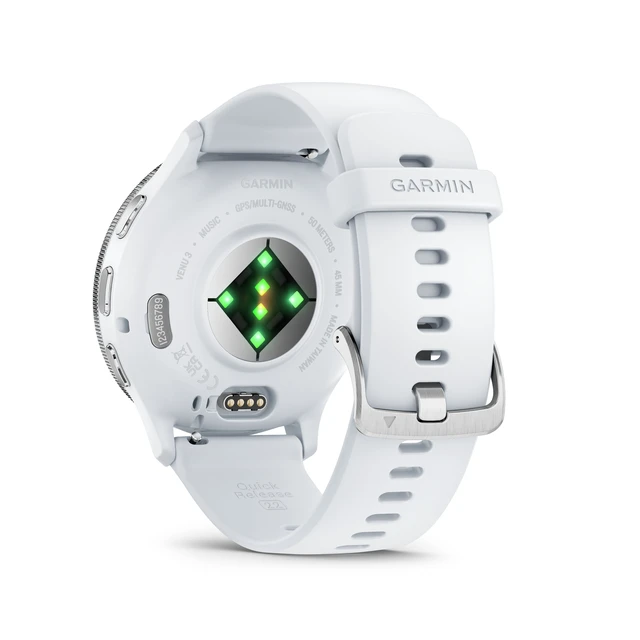 Alt view image 6 of 7 - Garmin Venu 3 Advanced Fitness And Health Tracker Smart Watch - Whitestone