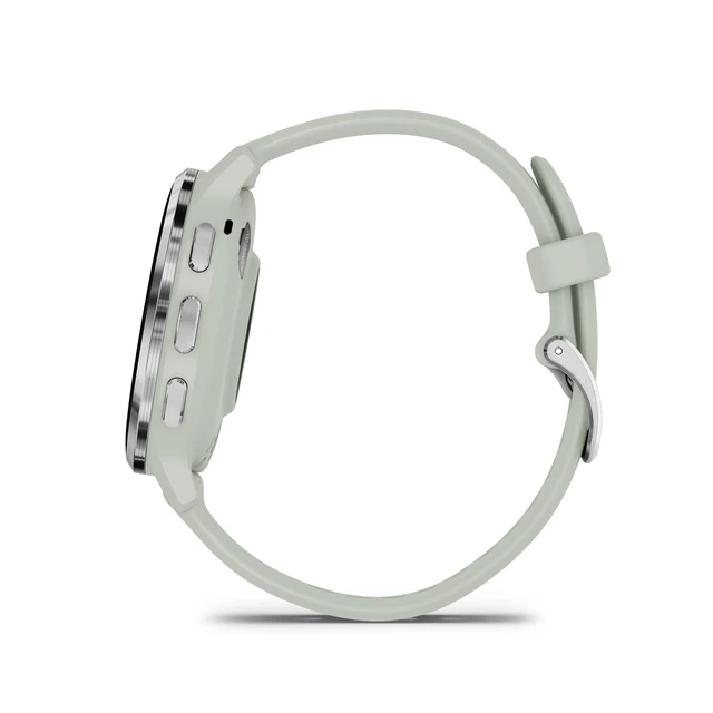 Alt view image 6 of 7 - Garmin Venu 3S Advanced Fitness & Health Tracker Smart Watch - Sage Gray Case