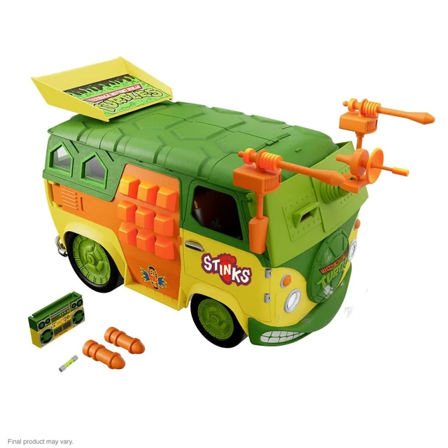 Alt view image 5 of 5 - TMNT Ultimates: Party Wagon Vehicle