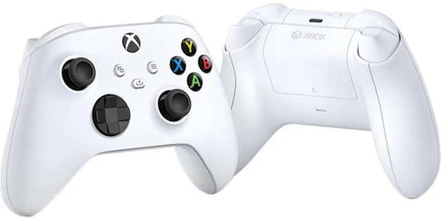 Alt view image 4 of 5 - Microsoft QAS-00007 Wireless Controller Robot in White 2 Pack
