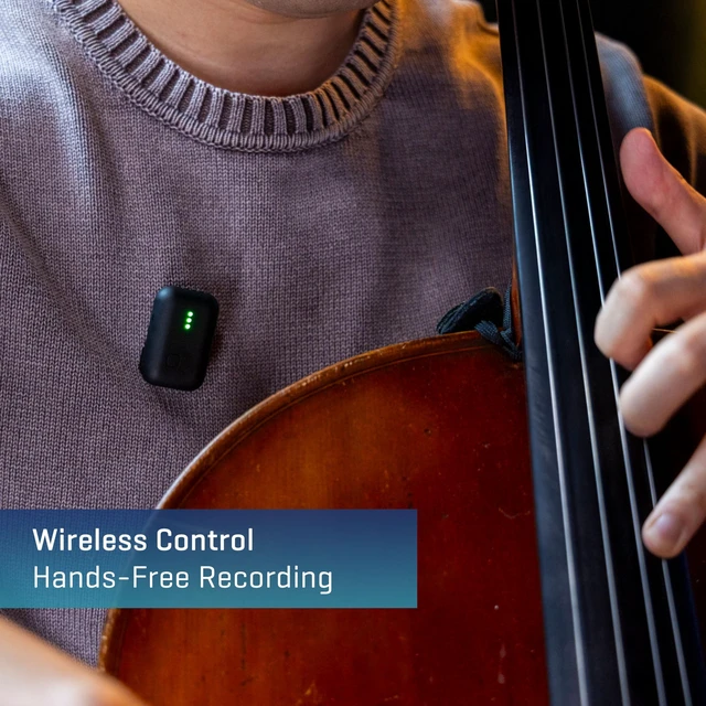 Alt view image 5 of 5 - Zoom Instamic Pro Plus C (Mono Model) Ultra-Compact Wearable 32-bit Float Recorder, & Wireless Microphone, IP67 Waterproof, 16 GB Internal Memory, USB-C + Bluetooth Streaming, Timecode-Ready