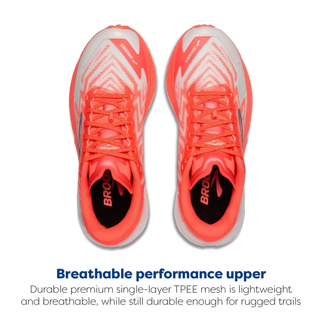 Alt view image 5 of 6 - Brooks Women's Catamount 4 Speed Trail Running Shoe - Bit of Blue/Flame/Legion Blue - 7 Medium