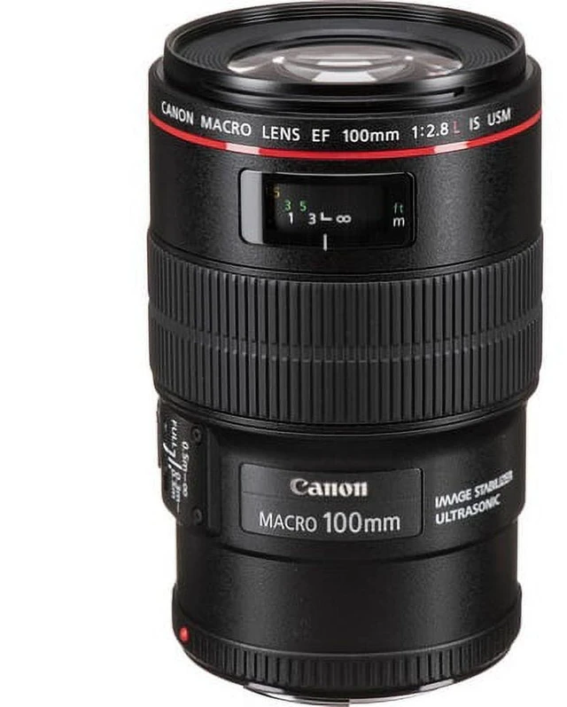 Alt view image 5 of 5 - Canon EF 100mm f/2.8L IS USM Macro Lens for Canon Digital SLR Cameras International Version