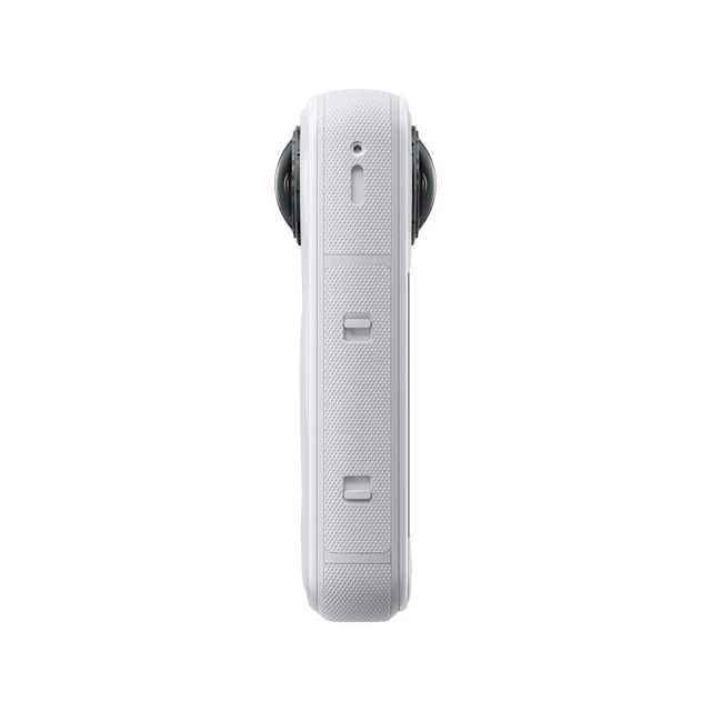 Alt view image 5 of 7 - Insta360 X5 Satin White - Waterproof 8K 360° Action Camera, Leading Low Light, Invisible Selfie Stick Effect, Rugged and Replaceable Lens, 3-Hour Battery, Built-in Wind Guard, Stabilization