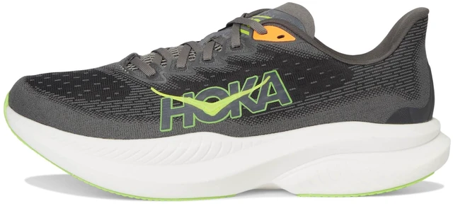 Alt view image 4 of 5 - Hoka Men's Mach 6 Sneaker, Gravel/Asphalt Grey, 11.5