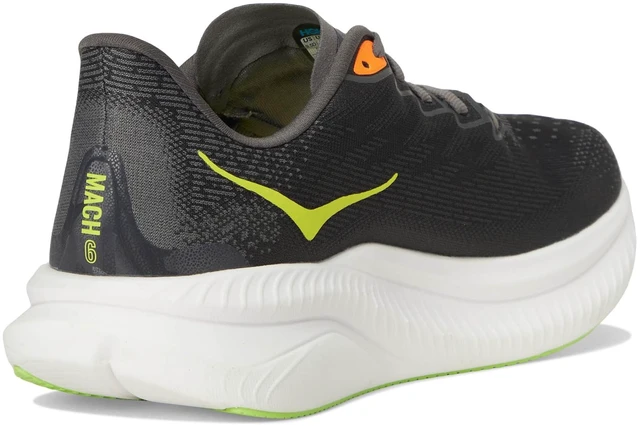 Alt view image 5 of 5 - Hoka Men's Mach 6 Sneaker, Gravel/Asphalt Grey, 11.5