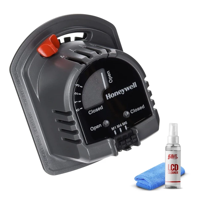 Alt view image 6 of 6 - Honeywell M847D-ZONE/U Replacement Motor for Ard and Zd Zone Dampers, 24V + LCD Cleaner