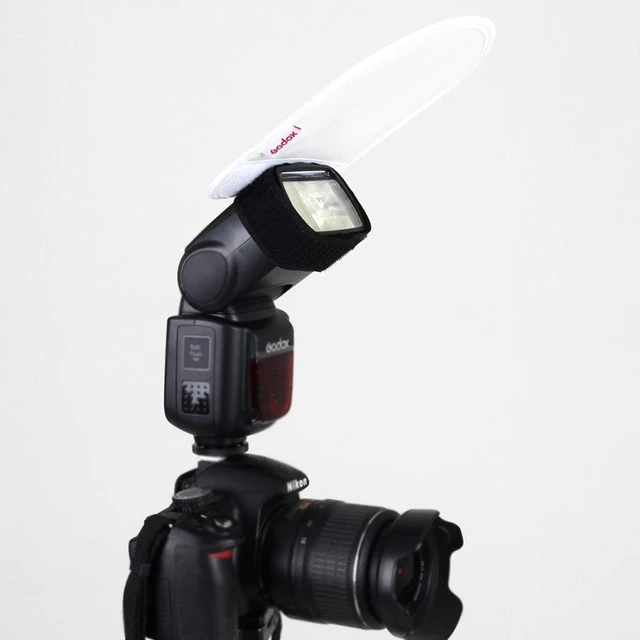Alt view image 5 of 6 - Godox MRF-01 Light Diffuser/White Reflector for a Superior Flash