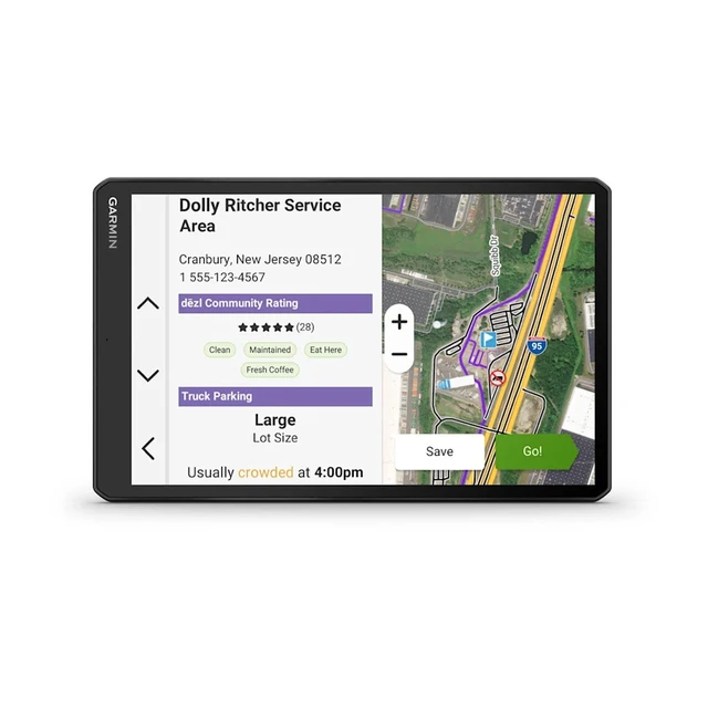 Alt view image 5 of 7 - Garmin dezl OTR1020, Extra-Large, Easy-to-Read 10 GPS Truck Navigator Bundle