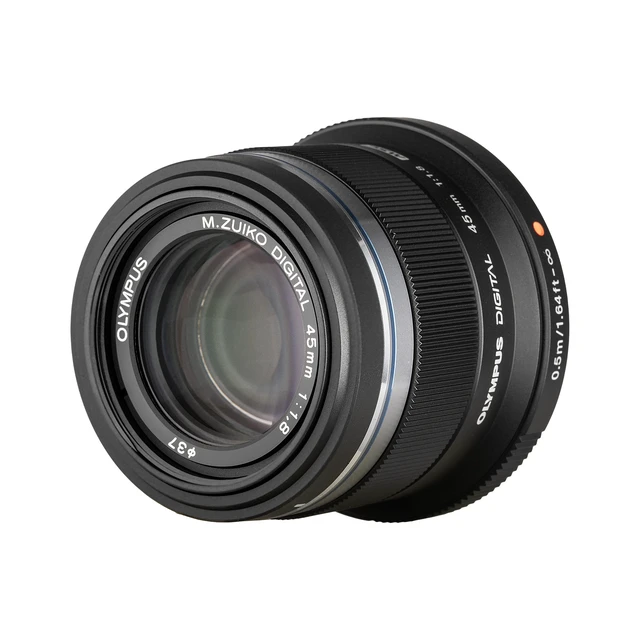 Alt view image 5 of 6 - Olympus M.Zuiko Digital 45mm f/1.8 Lens (Black) Bundle