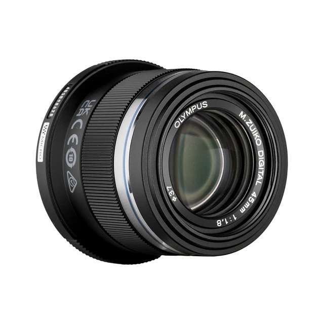 Alt view image 6 of 6 - Olympus M.Zuiko Digital 45mm f/1.8 Lens (Black) Bundle