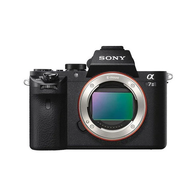 Alt view image 6 of 6 - Sony Alpha a7 II Mirrorless Camera ILCE7M2/B With Soft Bag, Tripod, Additional Battery, Rode Mic, LED Light, 64GB Memory Card, Sling Soft Bag, Card Reader , Plus Essential Accessories