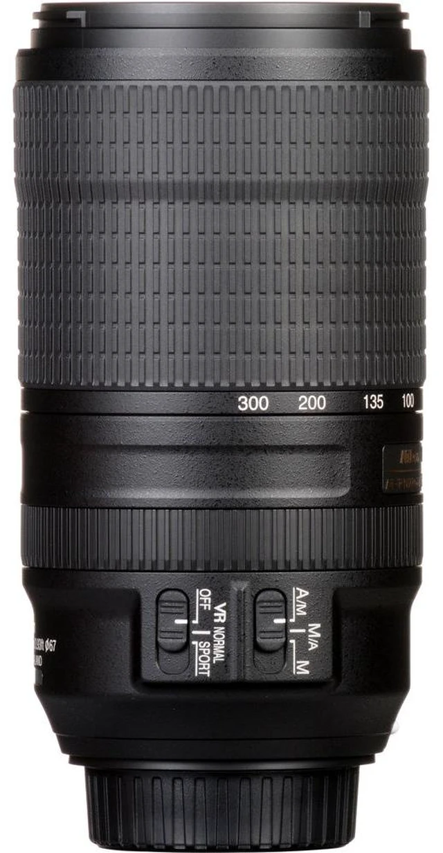 Alt view image 5 of 7 - Nikon - AF-P NIKKOR 70-300mm f/4.5-5.6E ED VR Telephoto Zoom Lens for F-mount - Bundle