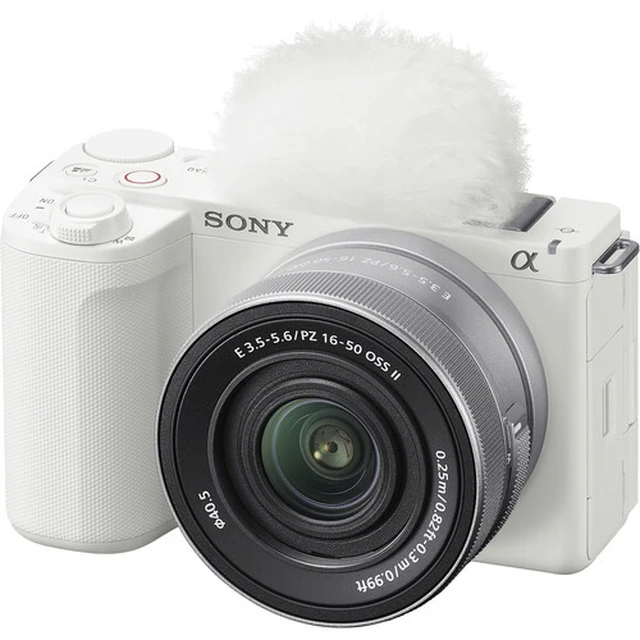 Alt view image 6 of 7 - Sony Alpha ZV-E10 II Mirrorless Camera with 16-50mm Lens + 64GB Memory Card + Bag + More