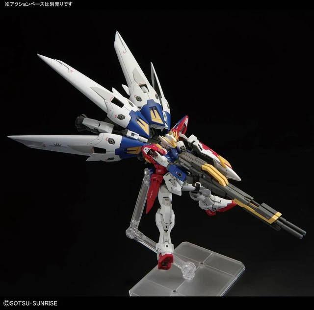 Alt view image 5 of 5 - Bandai Hobby - Gundam Wing - #43 XXXG-00W00 Wing Gundam Zero RG 1/144 Model Kit